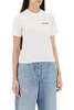 Palm Angels "Round Neck T Shirt With Embroidered