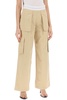 Alexander Wang Rave Cargo Pants With Elastic Waistband