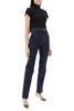 high-waisted slim fit jeans