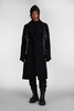 Black Porterville Officer Coat