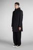 Tagliatore Clift Tr Coat in Black