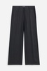 Sheer Silk Zip Trousers