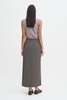 Long Tailored Skirt