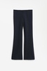 Flared Jersey Trousers