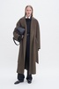 Belted Double Face Wool Coat