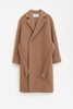 Soft Wool Belted Coat