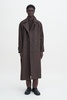 Double Breasted Wool Trench Coat