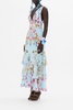 floral-print silk maxi dress