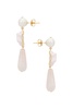 Freshwater Pearl & Rose Quartz Earring