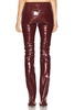 Faux Patent Leather Pant