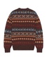 Crew Fair Isle Pattern 3g Sweater