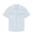 Short Sleeved Denim Shirt