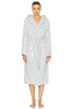 Hooded Stripe Bathrobe