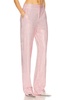 Crystal Embellished Straight Leg Pant