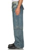 Layered Wide-Leg Jeans