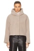 Cooper Cropped Light Shearling Jacket