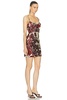 Haley Cowl Draped Mini Dress