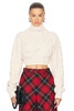 Madonna Knitted Breast Sweater