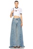 X Shayne Oliver Fishtail Wide Leg