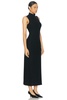 Lauren Sleeveless Turtleneck Maxi Dress