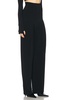 High Waisted Tailored Pleat Pant