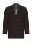 3B Box-Fit Jacket Wool Plaid