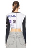 Regenerated Cropped Graphic Tee