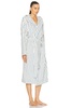 Hooded Stripe Bathrobe