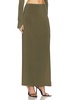 Side Slit Long Skirt