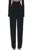 High Waisted Tailored Pleat Pant