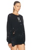 Cropped R13 Crewneck Sweatshirt