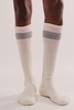 Retro Stripe Knee High Socks