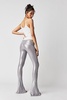 Norma Kamali Metallic Spat Leggings