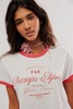 The Laundry Room Champs-Élysées Perfect Ringer Tee