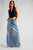 We The Free Come As You Are Denim Maxi Skirt