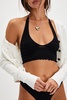 Seamless Pucker Up Halter Bralette