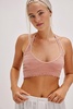 Seamless Pucker Up Halter Bralette