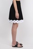 Jonathan Simkhai Scallop Crepe Short