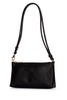 Black leather Lucia shoulder bag