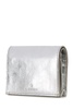 Silver leather Oliveta wallet