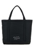 Black Nylon Medium Shopping Bag