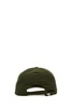 Army green polyester blend baseball cap