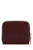 Burgundy leather wallet