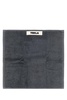 Charcoal terry washcloth