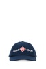 Navy blue cotton baseball cap