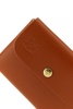 Caramel leather coin purse