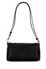 Black leather Lucia shoulder bag