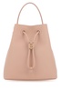 Burberry Woman Pink Leather Small Tb Bucket Bag