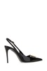 Dolce & Gabbana Woman Black Leather Pumps