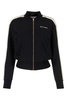 Black polyester sweatshirt